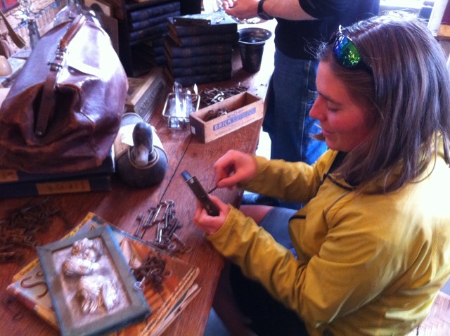 I'm testing out the keys