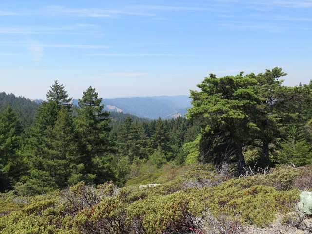 The view to the North